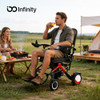 Infinity Carbon Ergo Electric Wheelchair- Mesh Back
