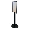 Black A2 Poster Stand with Eco Frame – Single Sided