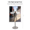 A0 Poster Stand- Double Sided With 32mm Heavy Duty Snap Frame