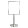 A1 Poster Stand- Double Sided With 32mm Heavy Duty Snap Frame
