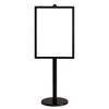 A1 Poster Stand- Single Sided Black With 32mm Heavy Duty Snap Frame
