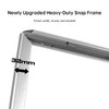 2x A2 Poster Stand - Single Sided With 32mm Heavy Duty Snap Frame