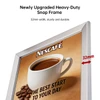 3x A3 Poster Stand - Double Sided With 32mm Heavy Duty Snap Frame