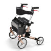 SectorCare GlideRoll Premium Rollator Walker - Champagne