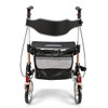 SectorCare GlideRoll Premium Rollator Walker - Champagne