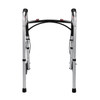 Foldable Aluminium Walker with Wheels and Hand Brakes