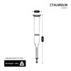 Aluminium Underarm Crutches