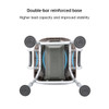 Lightweight Aluminium Commode Chair with Removable Armrests