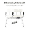 SectorCare 360° Swivel Transfer Shower Chair with Armrests