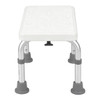 SectorCare Height Adjustable Aluminium Shower Stool