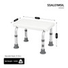 SectorCare Height Adjustable Aluminium Shower Stool