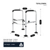 SectorCare Height Adjustable Toilet Safety Frame with Large Suction Feet