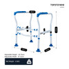 SectorCare Height Adjustable Toilet Safety Frame with Suction Feet