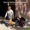 SectorCare Compact Pro Mobility Scooter - Red