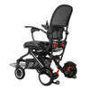Infinity Carbon Ergo Folding Electric Wheelchair 136kg Capacity - Black
