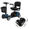 SectorCare Travel Replacement Battery for EMSLA1 Mobility Scooter 24V 12Ah - Black