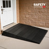 Modular Recycled Rubber Threshold Ramp 100mm