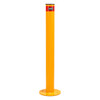 Safety Sector Surface Mount Fixed Bollard 89mm