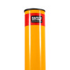 Safety Sector Surface Mount Fixed Bollard 89mm