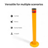 Safety Sector Surface Mount Fixed Bollard 89mm