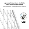 2m High Expandable Gate – White – 3.5m