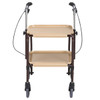 SectorCare Height-Adjustable Indoor Walker with Two Trays