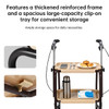 SectorCare Height-Adjustable Indoor Walker with Two Trays