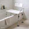 SectorCare Transfer Bath Bench with Backrest