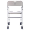 SectorCare Foldable Shower Chair with Backrest and Handles