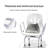 SectorCare 360° Swivel Shower Chair with Backrest and Handles