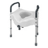 SectorCare Toilet Aid with Support Legs and Armrests