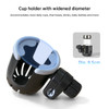 SectorCare 360° Adjustable Universal Cup Holder – Black & Grey