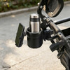 SectorCare 3-in-1 Rotating Cup & Phone Holder – Black
