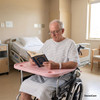 SectorCare Wheelchair Tray Table with Cup Holders and Phone Slot