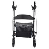 SectorCare Upright Rollator Walker with Forearm Support and Seat