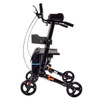 SectorCare Upright Rollator Walker with Forearm Support and Seat