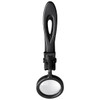 SectorCare Nail Clipper with Magnifier Wide Jaw Black