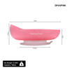 SectorCare 700mL Scoop Bowl with Suction Base 18cm Wide Pink