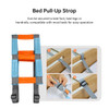 SectorCare Bed Rope Ladder Pull Up Strap 198cm Long 6 Handles Blue