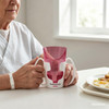 SectorCare Nosey Cup with Dual Handles 250mL Cut Out Rim Red