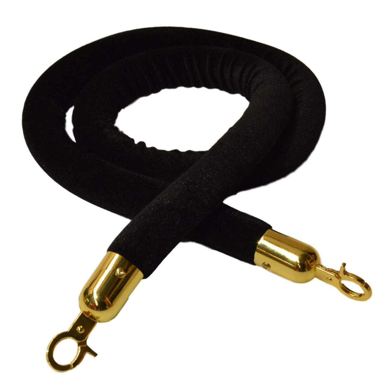 Premium Gold Velvet Rope Barriers – 1.5m Crowd Control Ropes for ...