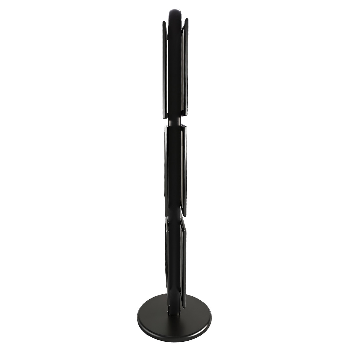 3 Poster Rack 3x A3 Poster Stand Double Sided Black | 32mm Heavy Duty Snap Frame