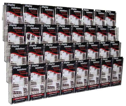 32xDL Wall Mount Brochure Holders