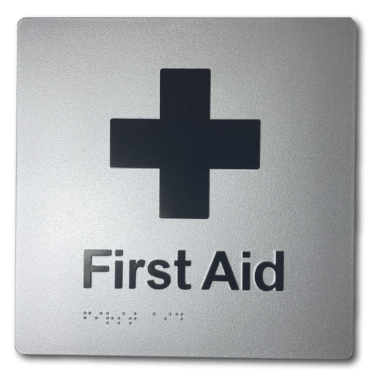 First Aid Braille Sign