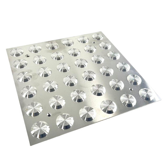 Stainless Steel Tactile Plate- 300x300mm