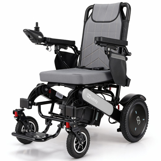 Infinity Comfort Electric Wheelchair – Grey