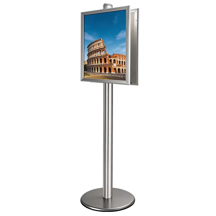 A2 Poster Stand - Double Sided With 32mm Heavy Duty Snap Frame