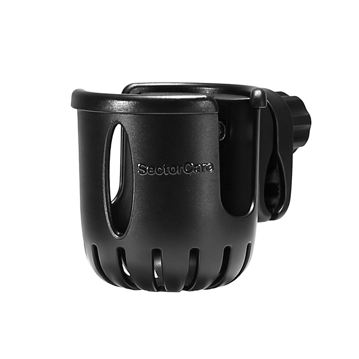 SectorCare 360° Adjustable Universal Cup Holder – Black