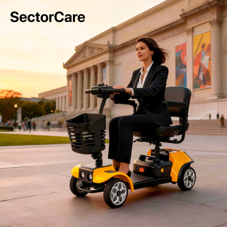 SectorCare Mobility Scooter | Lightweight, Portable & Travel-Ready Mobility Solution