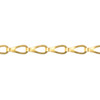 Sash Chain (222PB) - 21.0mm  x 7.0mm - Polished Brass